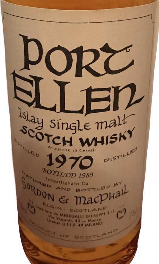 Port Ellen 1970 GM - Ratings and reviews - Whiskybase
