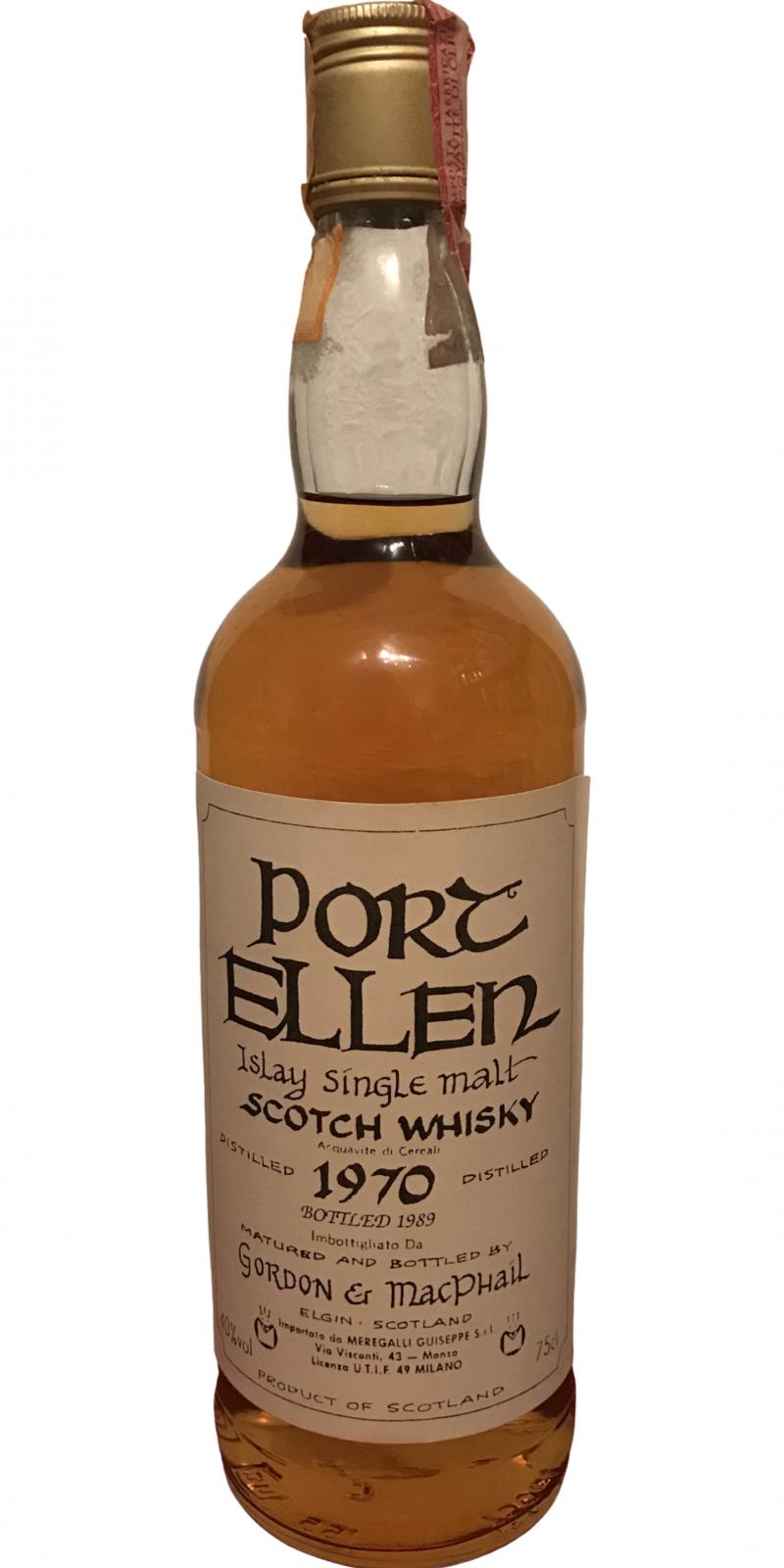 Port Ellen 1970 GM - Ratings and reviews - Whiskybase