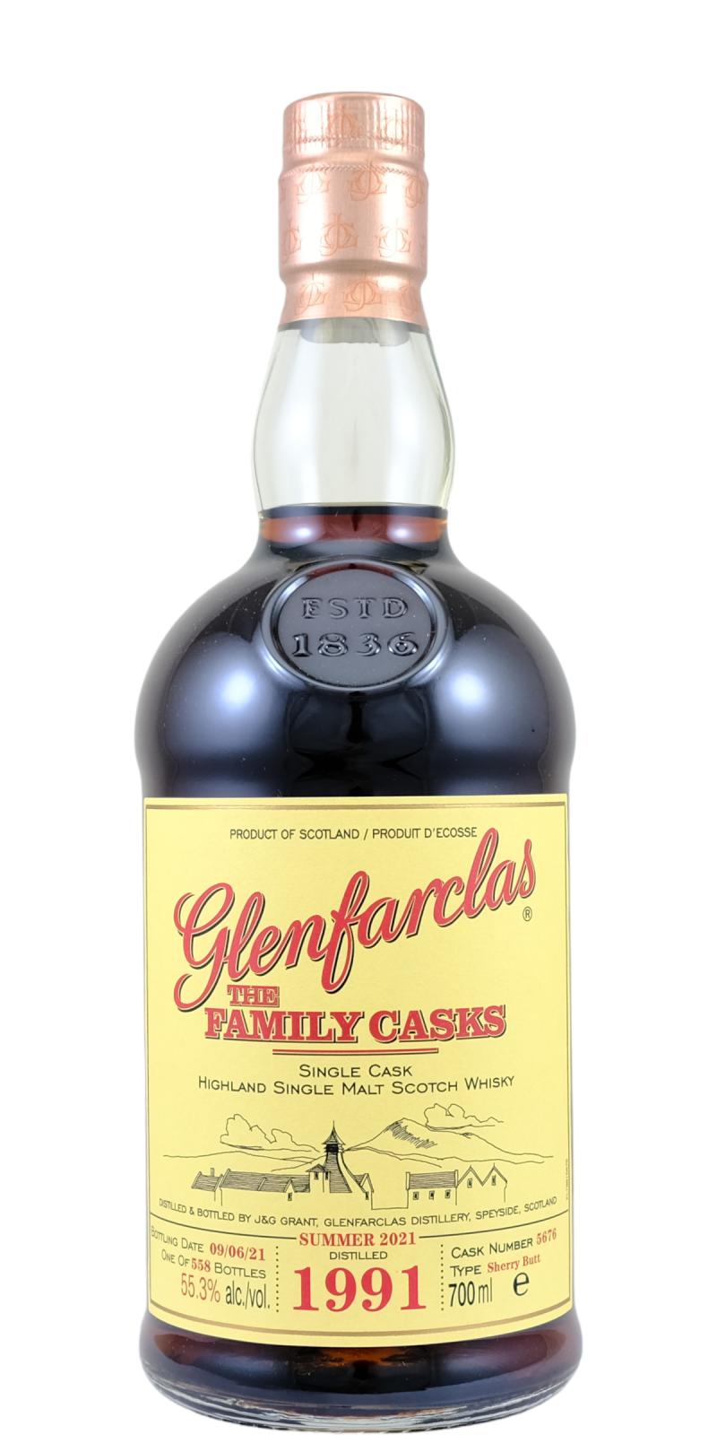 Glenfarclas 1991 - Ratings and reviews - Whiskybase