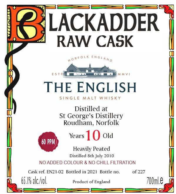The English Whisky 2010 BA