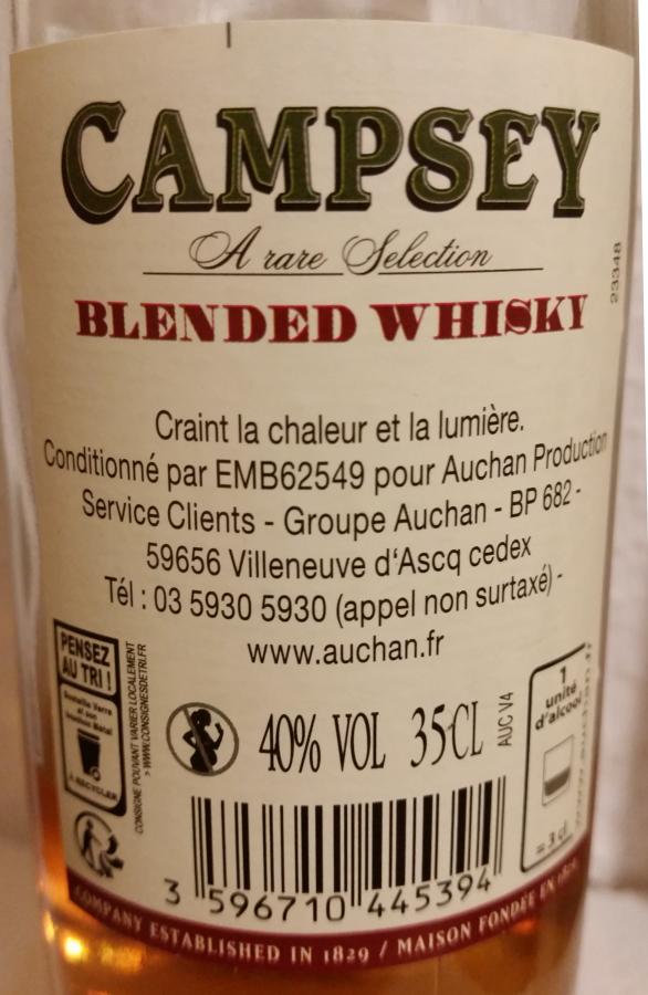 Campsey Blended Whisky
