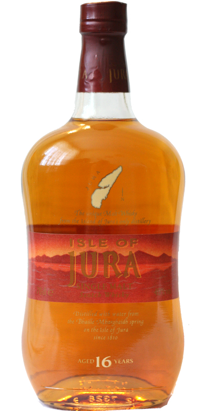 Whisky Isle Of Jura 16 years old, gift box, 700 ml Isle Of Jura 16 years  old, gift box – price, reviews