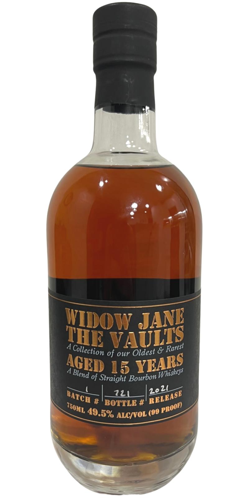 Widow Jane 15yearold Ratings and reviews Whiskybase