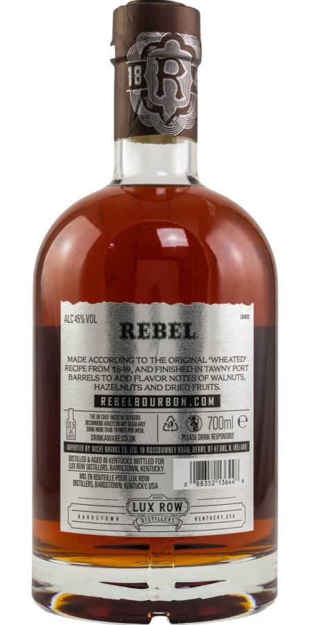 Rebel Bourbon Tawny Port Finish