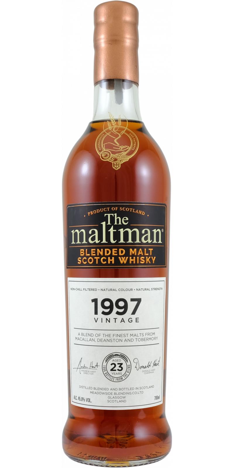 Blended Malt Scotch Whisky 1997 MBl
