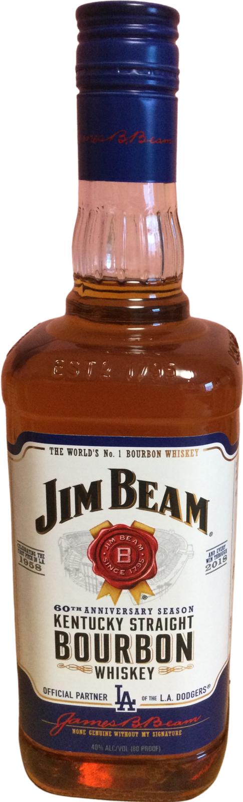 Jim Beam Bourbon Whiskey 80*