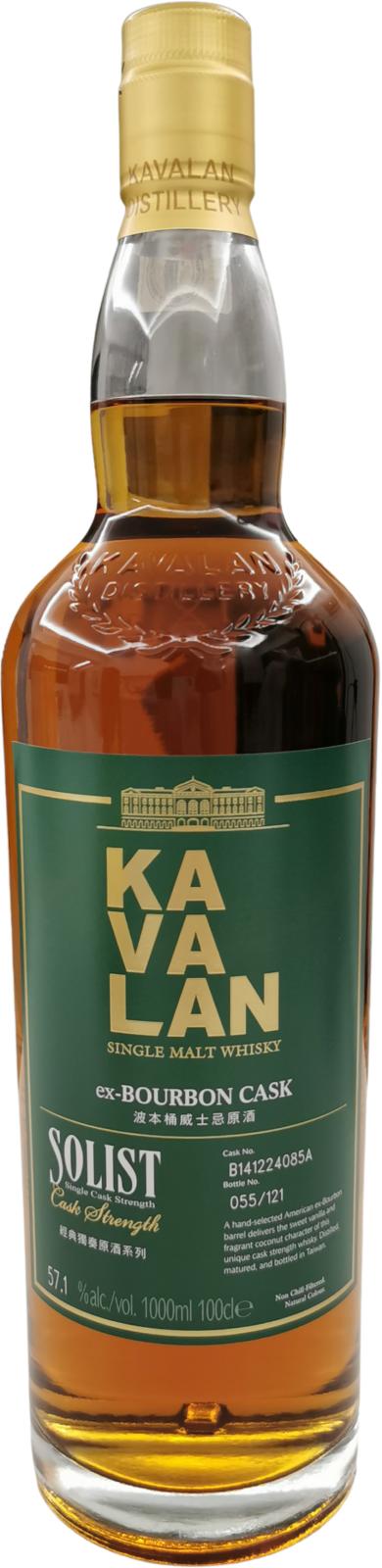 Kavalan Solist ex-Bourbon B141224085A 57.1% 1000ml