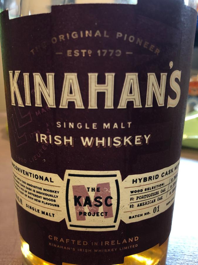 Kinahan\'s The Kasc Project - - reviews Ratings and Whiskybase