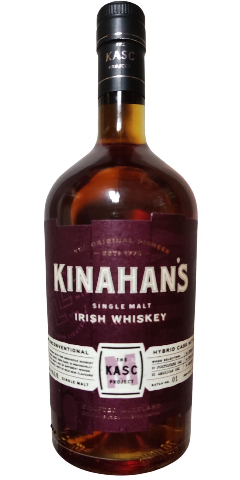 - Kinahan\'s and Project - reviews Ratings Whiskybase The Kasc