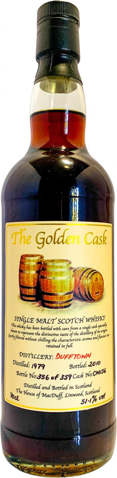 Dufftown 1979 HMcD The Golden Cask Oloroso Sherry Butt CM156 51.1% 700ml