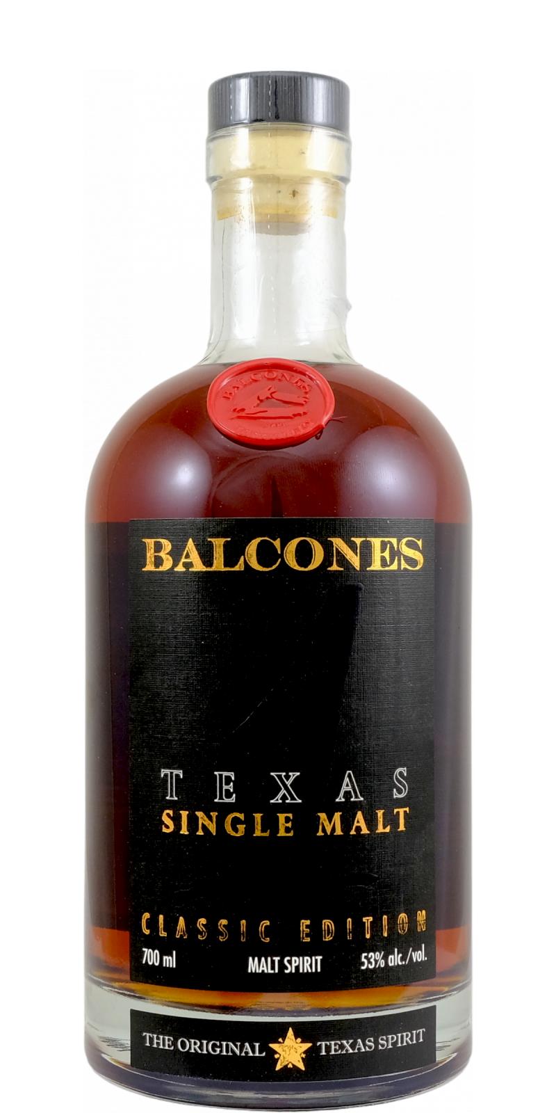 Balcones Texas Single Malt Whisky 1 Batch SM 21-1 53% 700ml