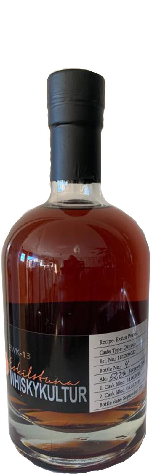 Braunstein 2016 Peated Oloroso 181209.022 Eskilstuna Whiskykultur 52.2% 500ml