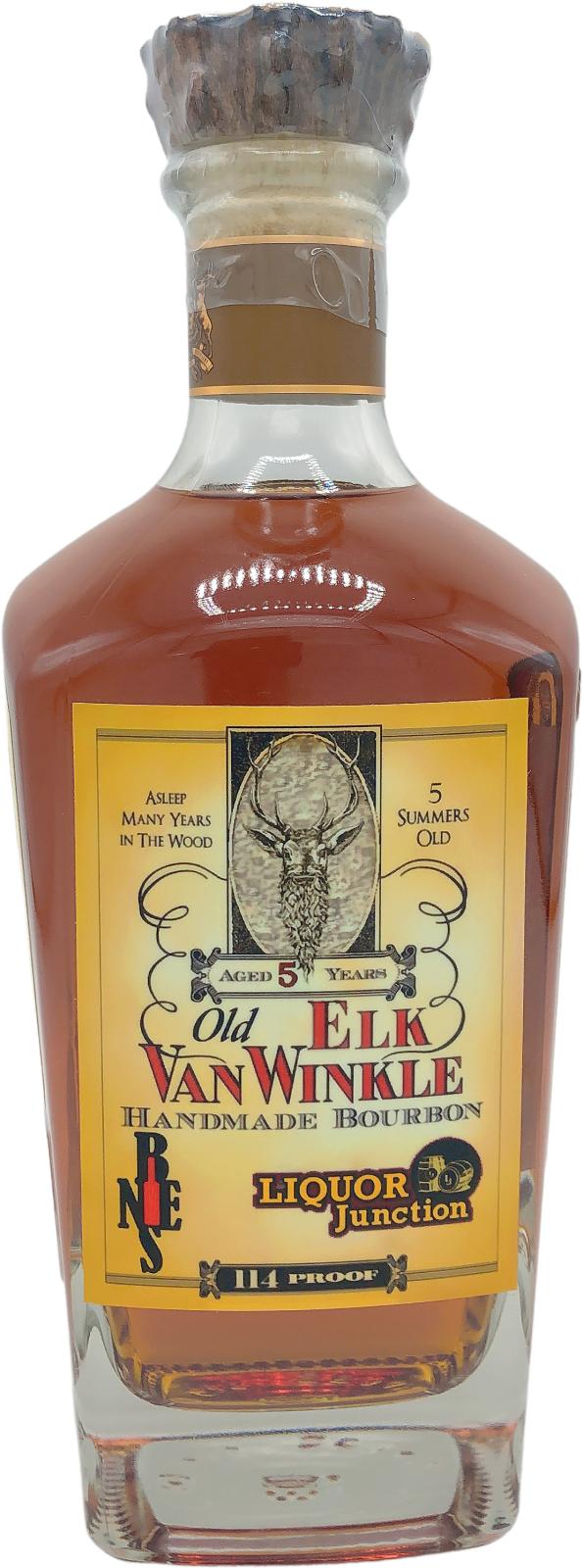 Old Elk 5yo Liquor Junction and NEBS 56.75% 750ml