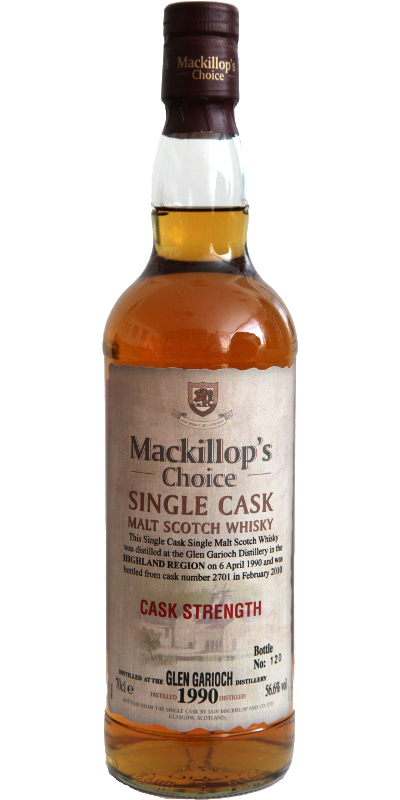 Glen Garioch 1990 McC Single Cask #2701 56.6% 700ml