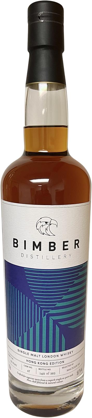Bimber Single Malt London Whisky Ex-Port #47 58.7% 700ml