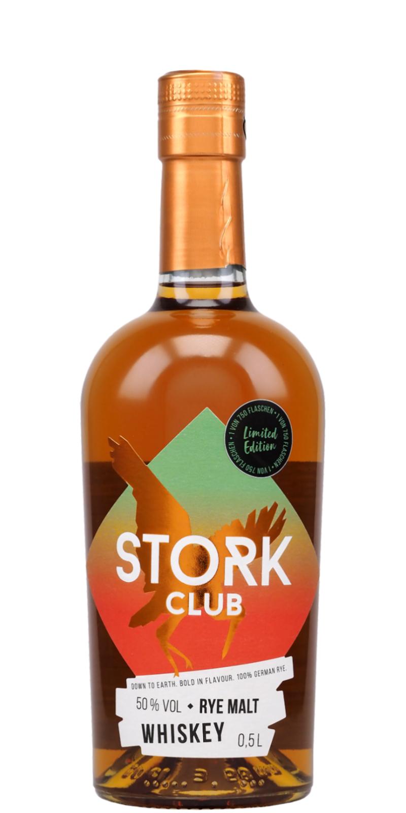 Stork Club Rye Malt Whisky 50% 500ml