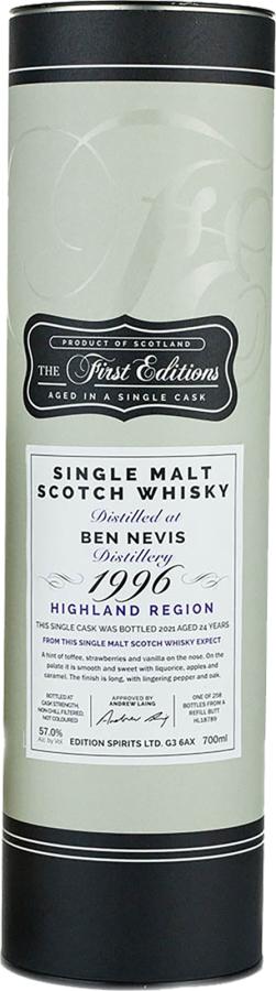 Ben Nevis 1996 ED - Ratings and reviews - Whiskybase