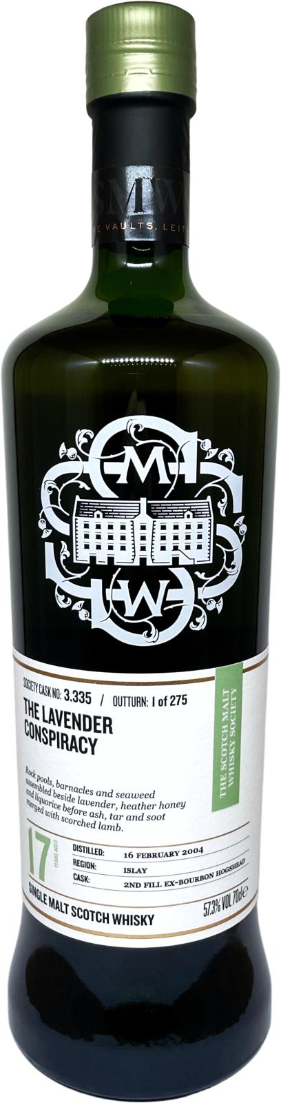 Bowmore 2004 SMWS 3.335 - Ratings and reviews - Whiskybase