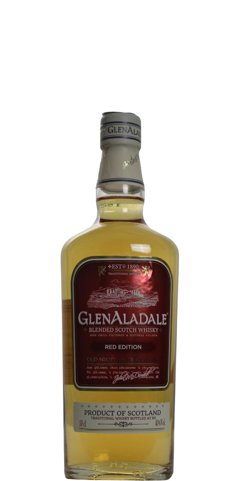 Glenaladale Red Edition Ex-Bourbon Oloroso Sherry 40% 500ml