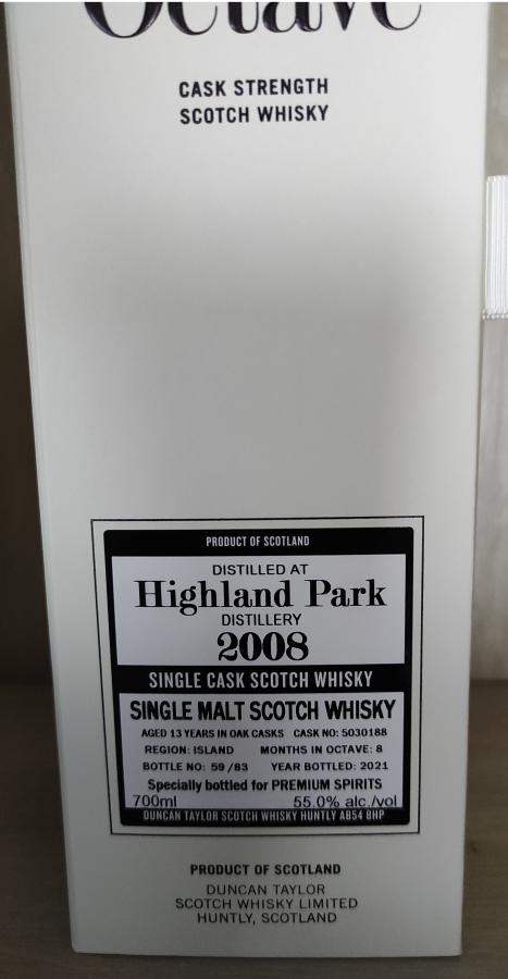 Highland Park 2008 DT