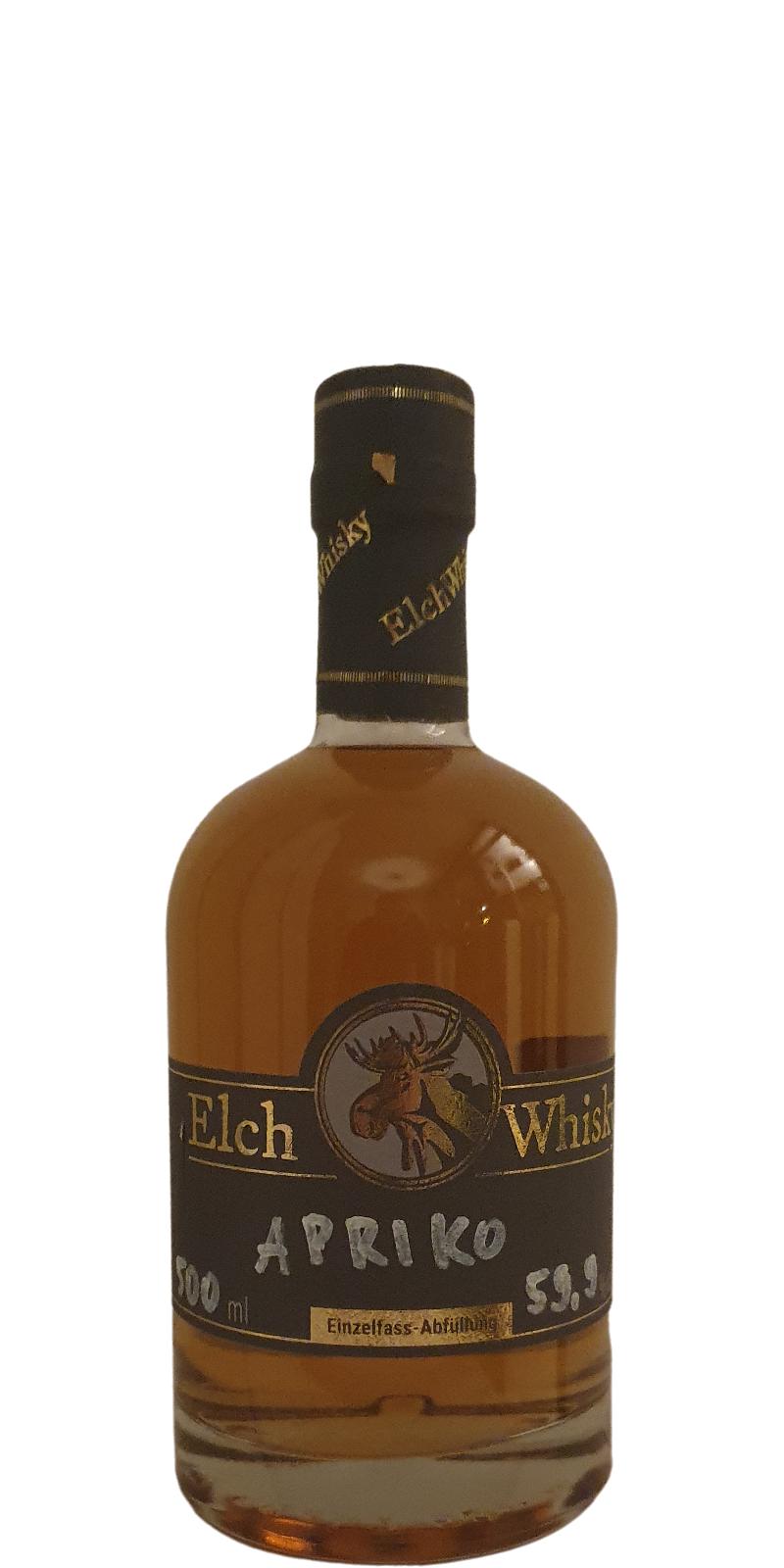 Elch Whisky Apriko Aprikosenbrandyfinish premium-malts.de 59.9% 500ml