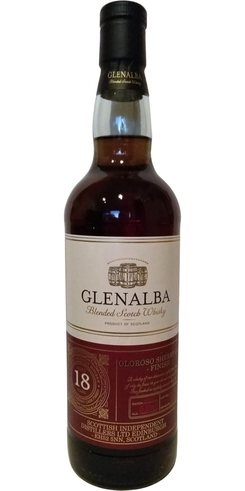 reviews - and 18-year-old TSID Ratings Whiskybase Glenalba -