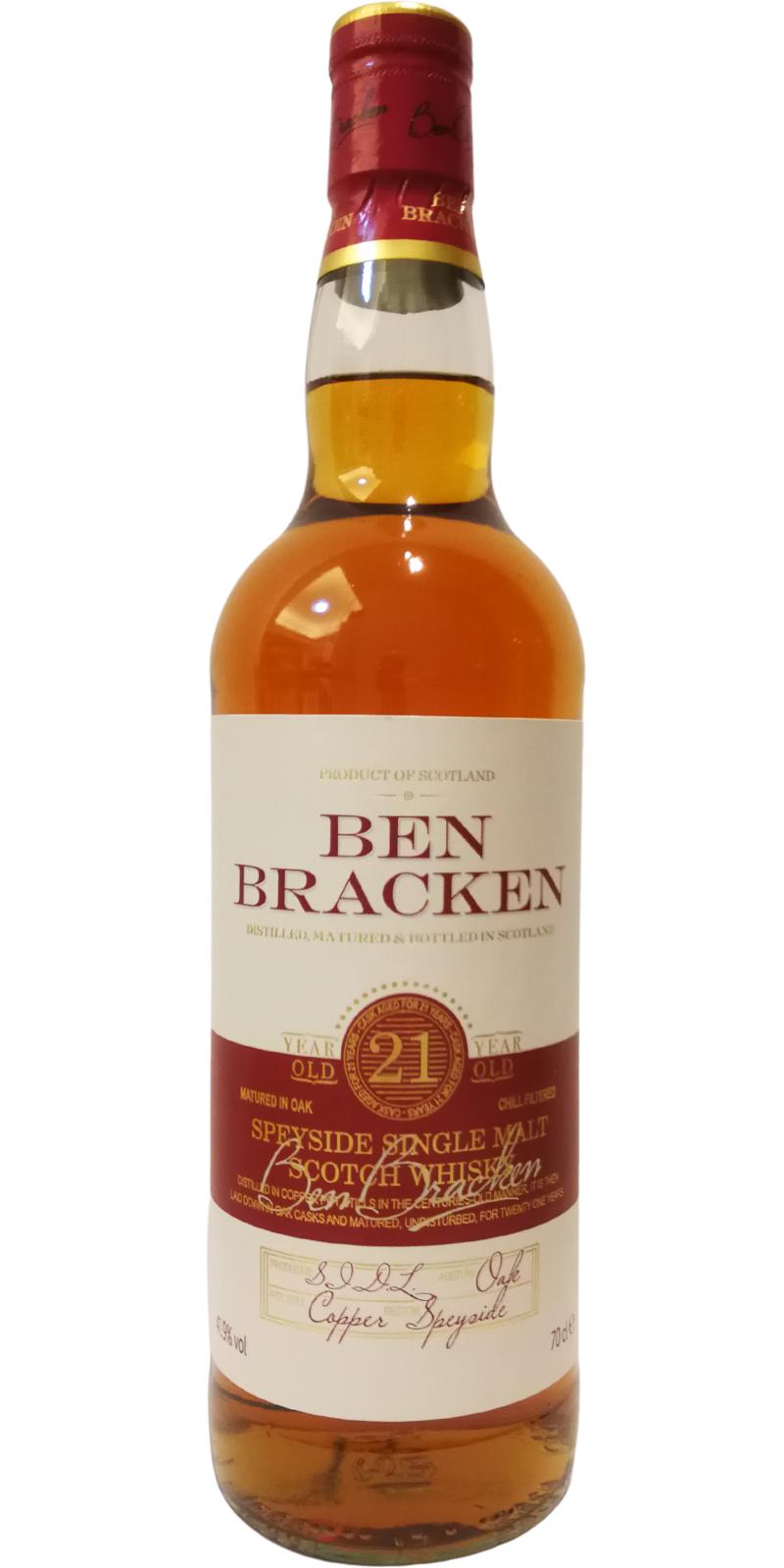 Ben Bracken 21-year-old TSID - Ratings and reviews - Whiskybase