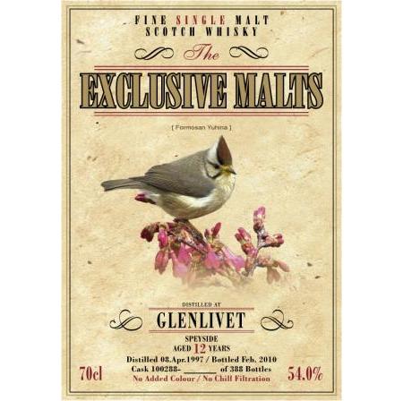 Glenlivet 1997 CWC The Exclusive Malts 1st Fill Sherry Butt 100288 54% 700ml