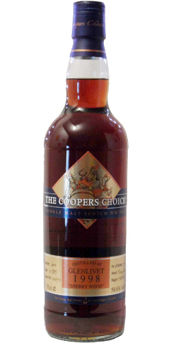 Glenlivet 1998 VM The Cooper's Choice Sherry Butt #126913 59.9% 700ml