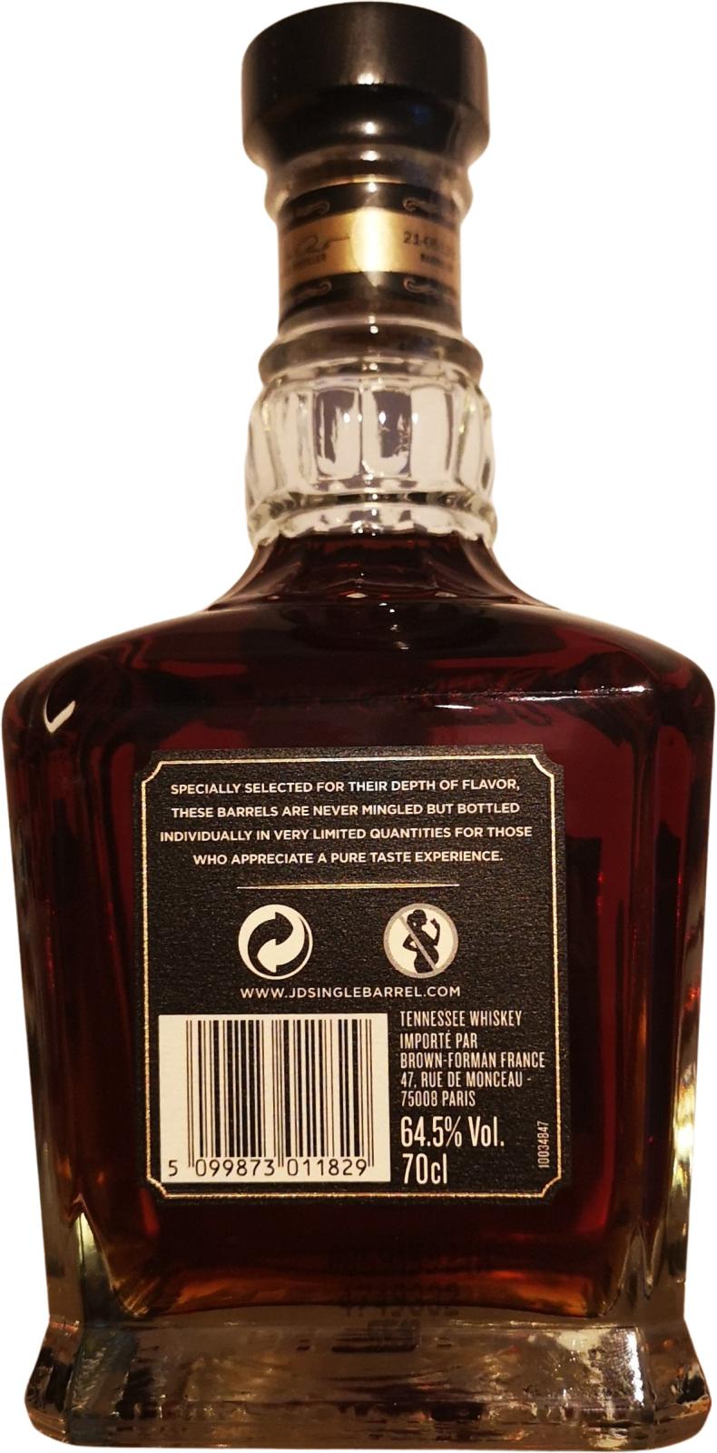 Jack Daniel's Single Barrel - Ratings and reviews - Whiskybase