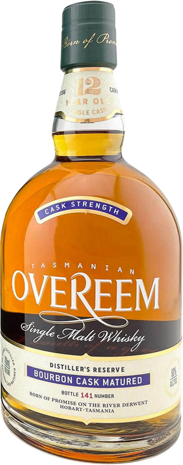 Overeem 12yo American Oak Bourbon 60% 700ml