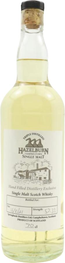 Hazelburn Hand Filled Distillery Exclusive 57.3% 700ml