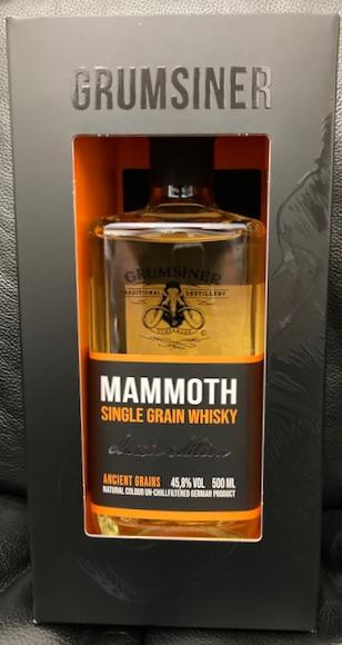 Grumsiner Mammoth - Single Grain Whisky