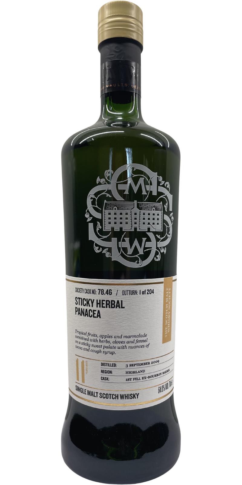 Ben Nevis 2009 SMWS 78 46 Ratings And Reviews Whiskybase