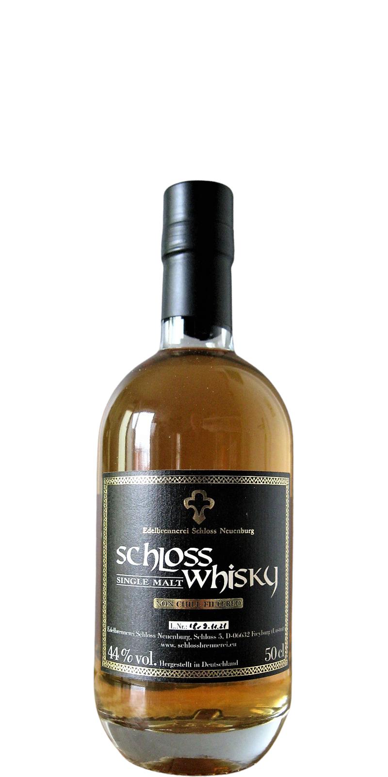 Schlosswhisky 2018 Schlosswhisky 10 1. Neues Kirschholzfass 2. Spessarteiche 44% 500ml