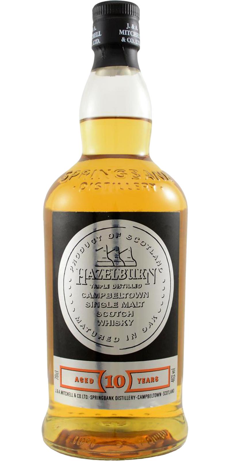 Hazelburn 10 Year Old Ratings And Reviews Whiskybase