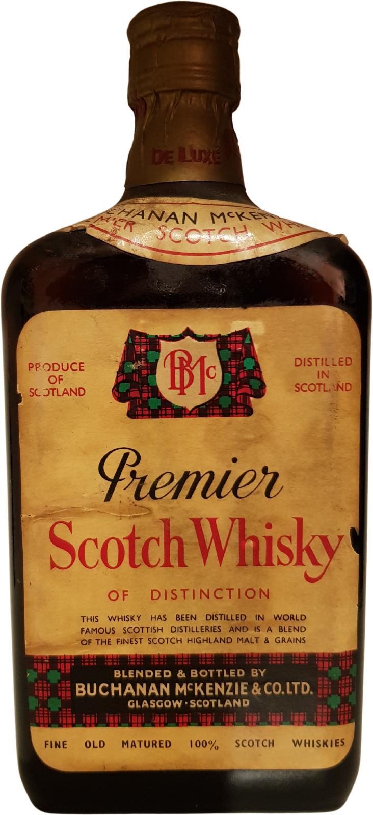 Buchanan Mc Kenzie's Premier Scotch Whisky Of Distinction