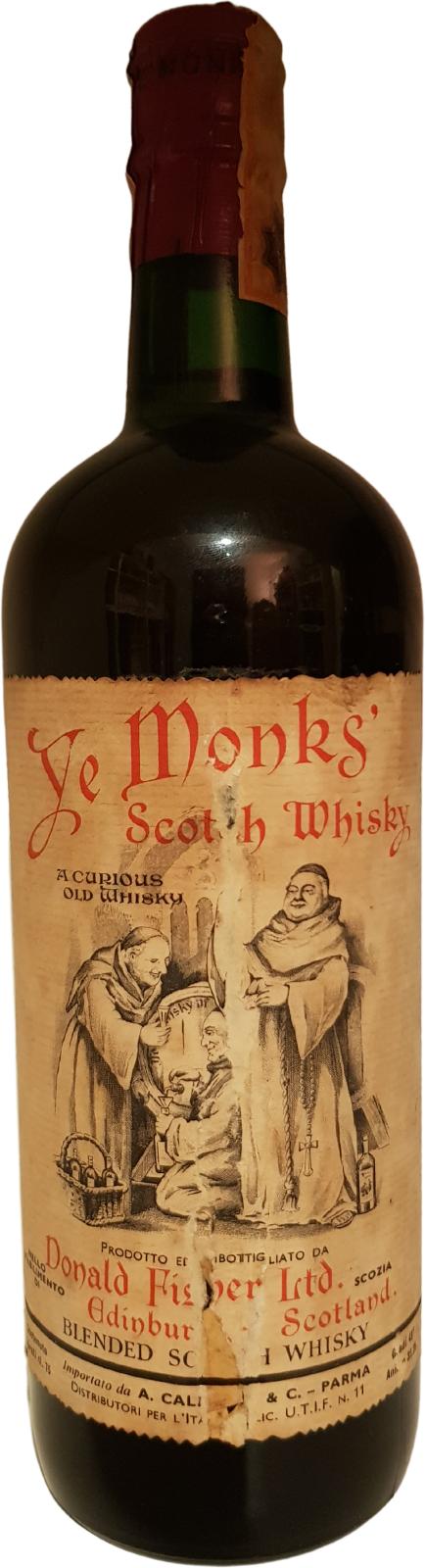 Ye Monks A Curious Old Whisky 43% 750ml