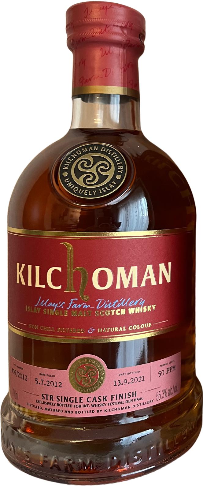 Kilchoman 2012 International Whisky Festival Den Haag 55.3% 700ml