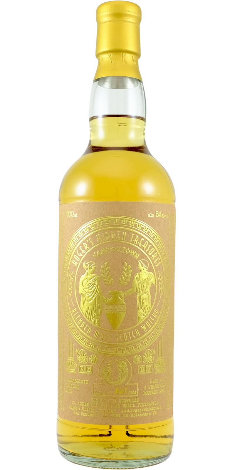 Blended Malt Scotch Whisky 2015 RWCo 54% 700ml