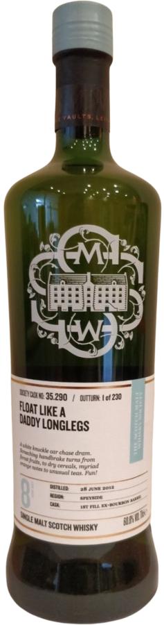 Glen Moray 2012 SMWS 35.290 1st Fill Ex-Bourbon Barrel 60.8% 700ml