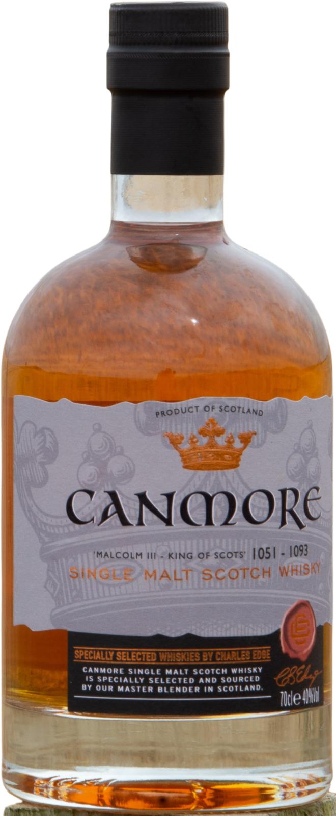 Canmore Single Malt Scotch Whisky