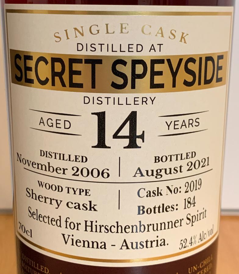 Secret Speyside Distillery 2006 MBl