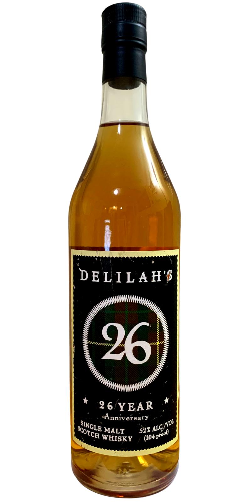 Caperdonich 1992 DT Delilah's Bar 52% 750ml