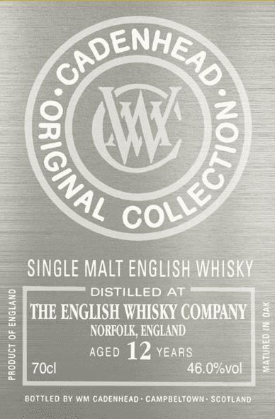 The English Whisky 12-year-old CA