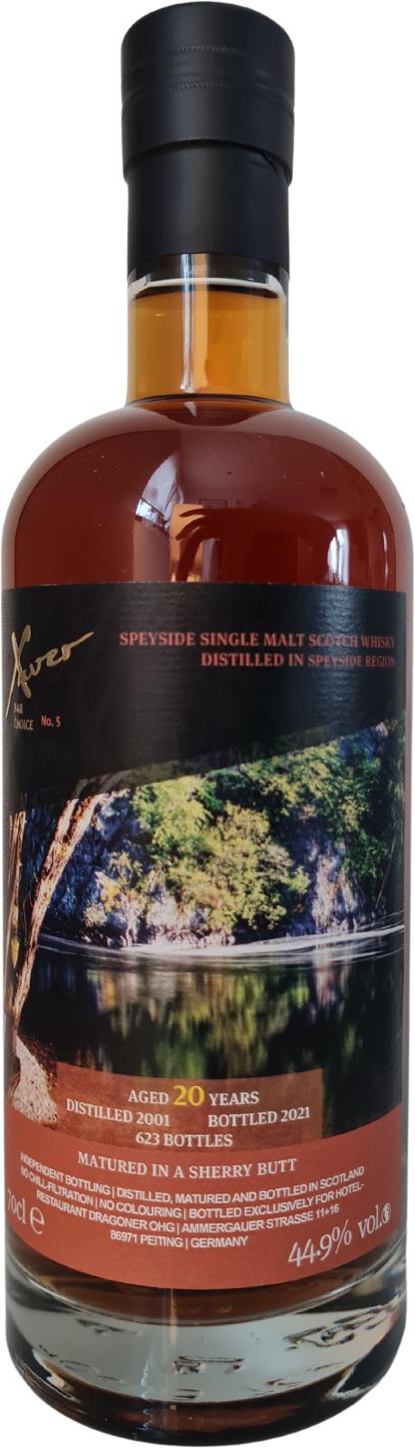 Speyside Single Malt Scotch Whisky 2001 UD
