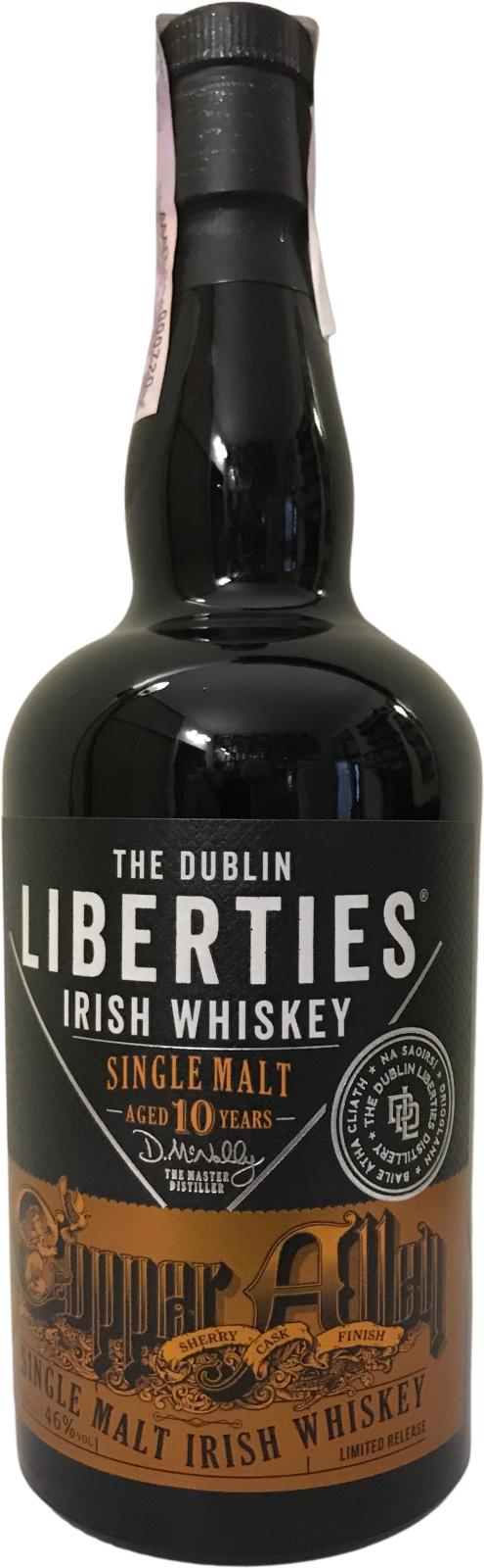 The Dublin Liberties Copper Alley Limited Release Bourbon + Oloroso Sherry Casks Finish 46% 700ml