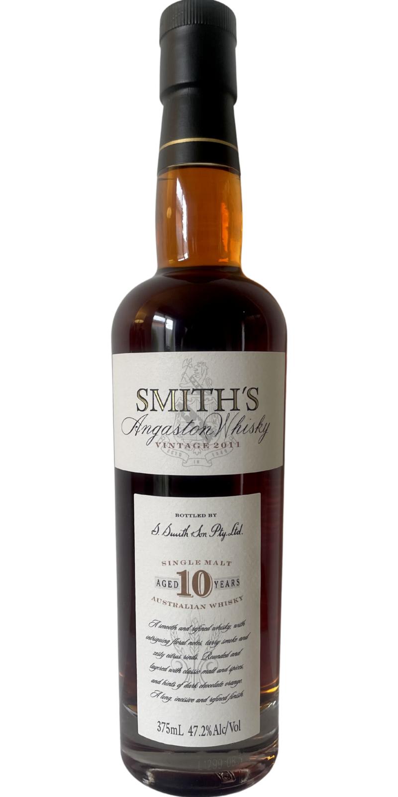Smith's Angaston Whisky 10yo Antique Muscat 47.2% 375ml