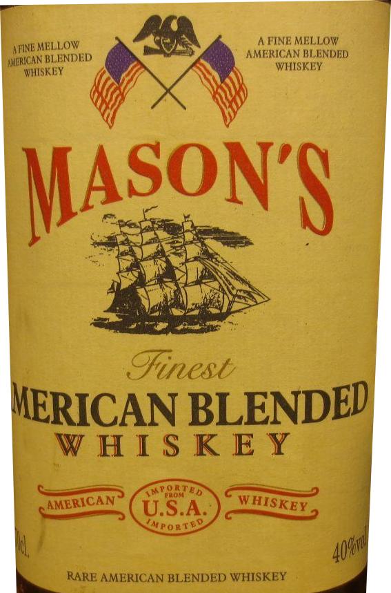 Mason's Finest American Blended Whisky 40% 700ml