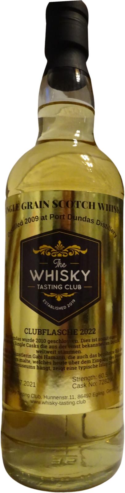 Port Dundas 2010 TWTC The Whisky Tasting Club 60.5% 700ml